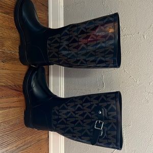 Michael Kors Rainboots- barely worn, clean, no box unfortunately